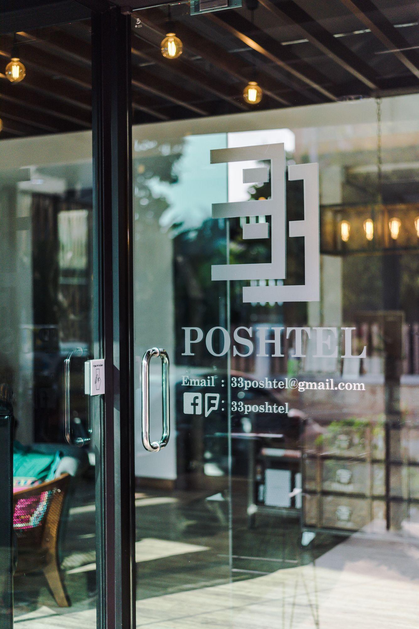 33 Poshtel (Adults Only) Hotell Chiang Mai Exteriör bild